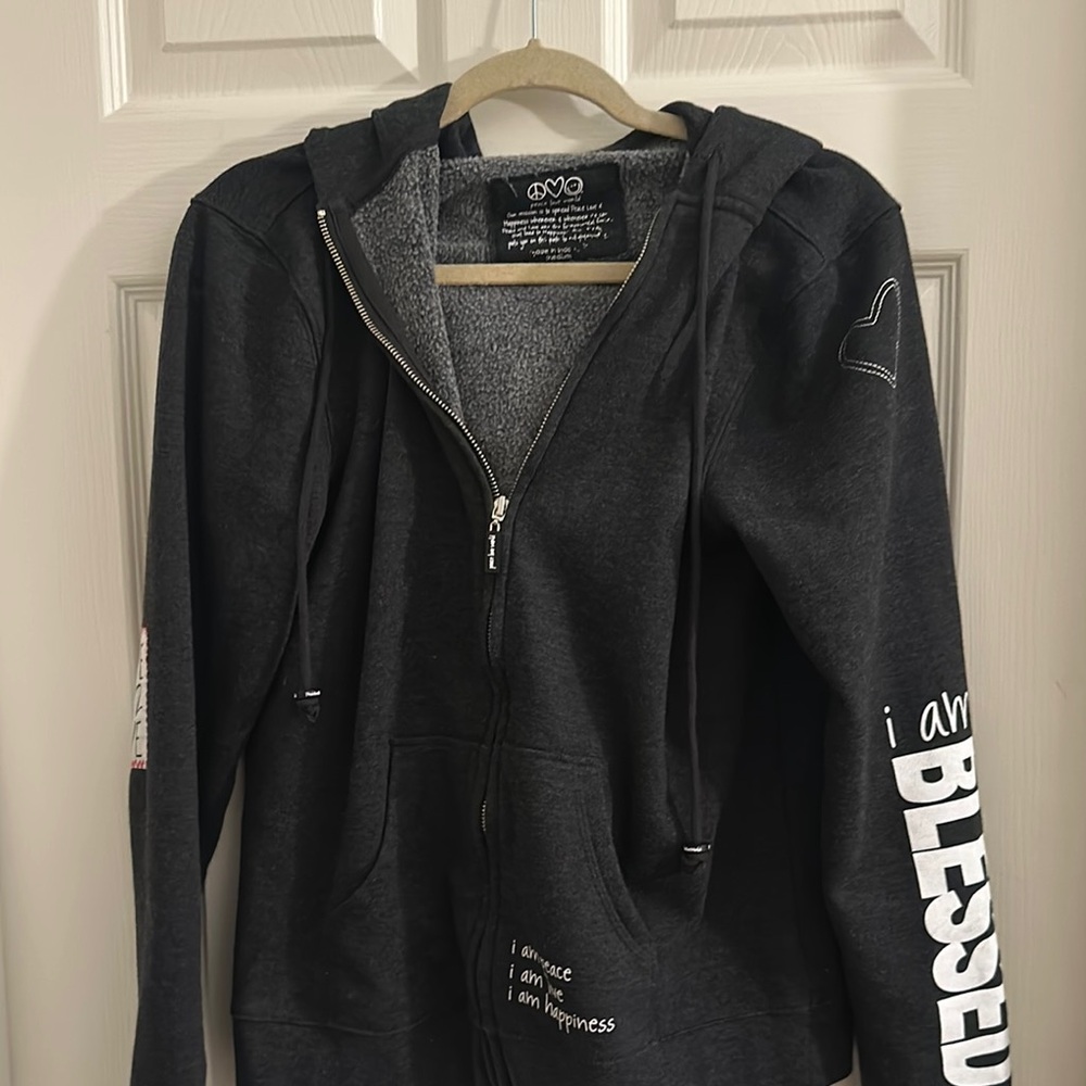 Gray Women's Hoodie Jacket